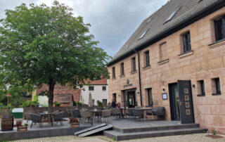 Terrasse Grüner Baum
