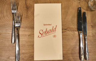 Restaurant Sebald Gedeck
