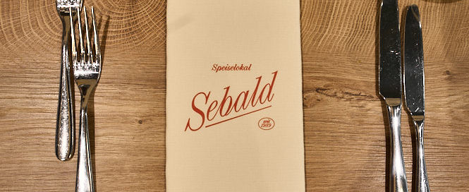 Restaurant Sebald Gedeck